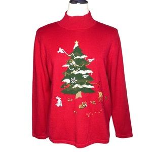 Vintage Claire Murray Christmas Tree Sweater
